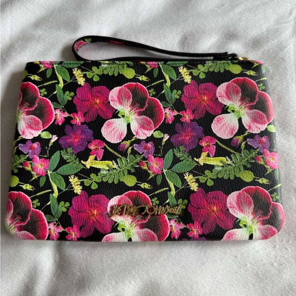 Betsey Johnson Floral 'Choose Kindness' Wristlet - Picture 2 of 4